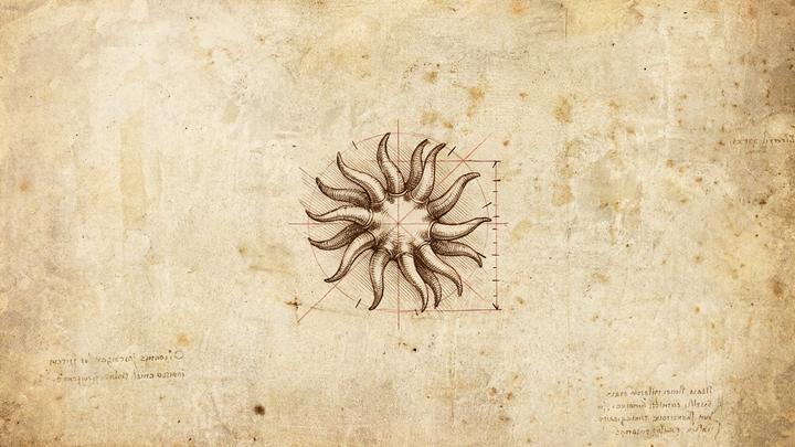 Da Vinci-style workshop plate illustrating: Employee advocacy on LinkedIn works when you stop handing people scripts