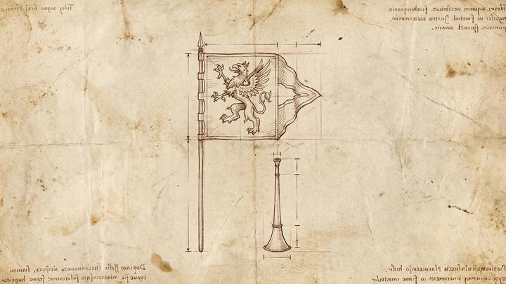 Da Vinci-style workshop plate illustrating: How to create a company page on LinkedIn, and what it can't do for you