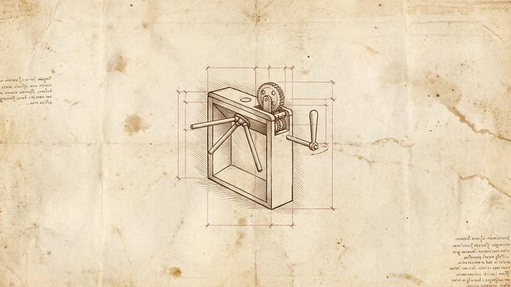 Da Vinci-style workshop plate illustrating: LinkedIn limits in one place: connections, invitations, posting, and how I work inside them