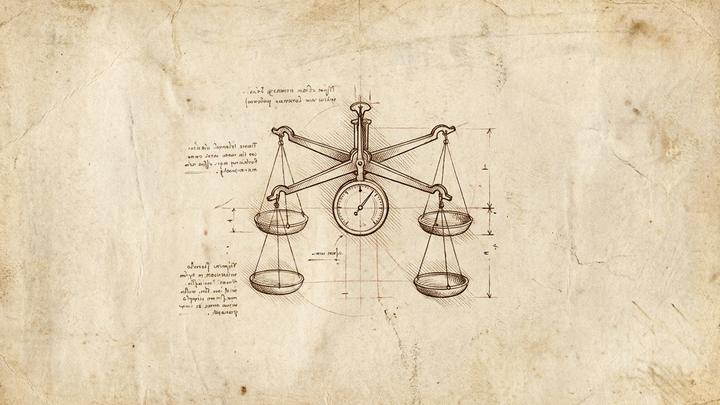 Da Vinci-style workshop plate illustrating: Your LinkedIn Social Selling Index is a mirror of your habits. Here's how to read it.