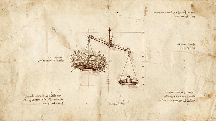 Da Vinci-style workshop plate illustrating: Should you buy LinkedIn followers? No, and the reason is bigger than the rules