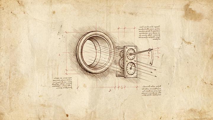 Da Vinci-style workshop plate illustrating: What are impressions on LinkedIn, and how much should you care?